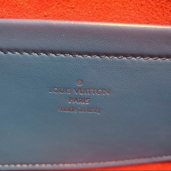 SOLD***Authentic bleu pochette coussin - Picture 4 of 16